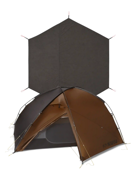 Mountain Star 3 Person Tent Set | Gunmetal-Camel